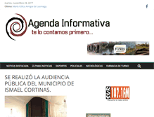 Tablet Screenshot of agendainformativa.net